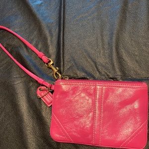 Used coach wristlet
